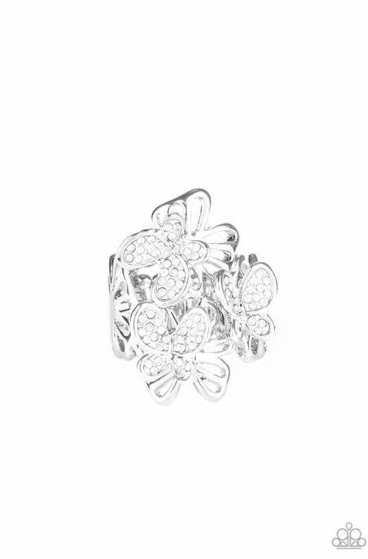 Flighty Flutter - White Ring