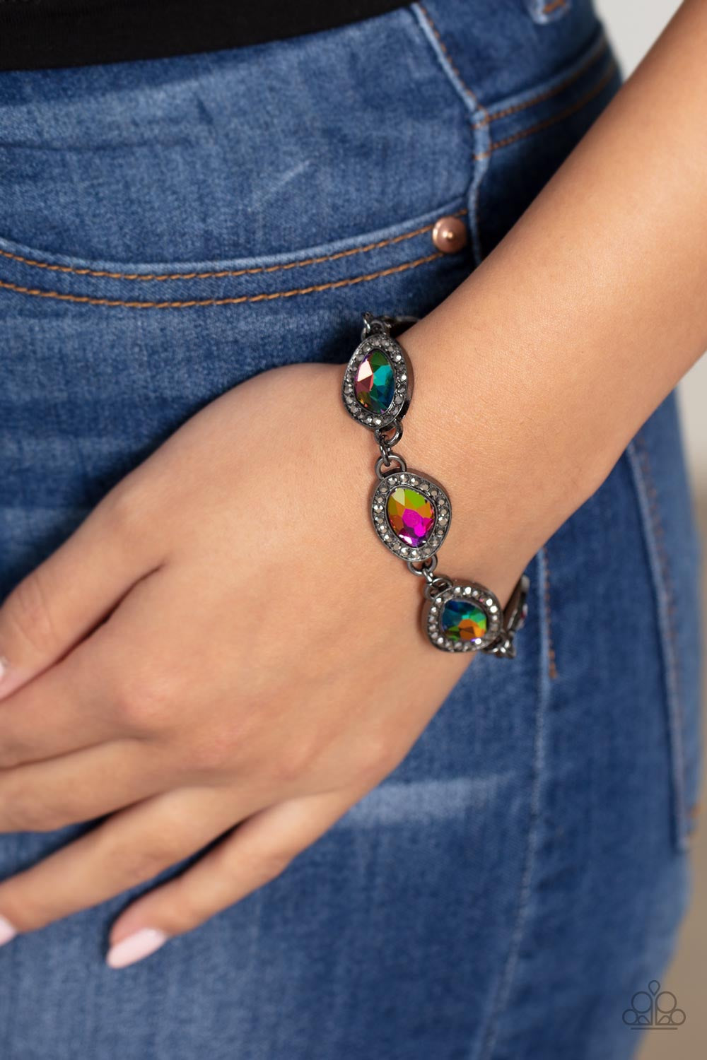 Paparazzi Next-Level Sparkle - Multi Bracelet - Pusher P
