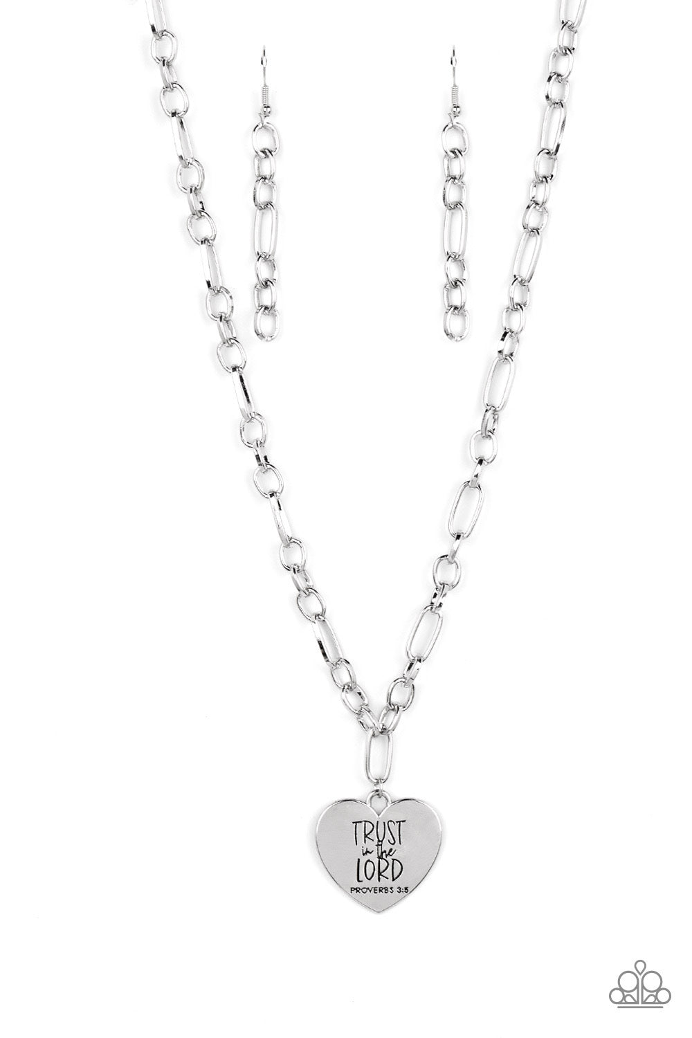 Perennial Proverbs - Silver Necklace | Paparazzi Accessories