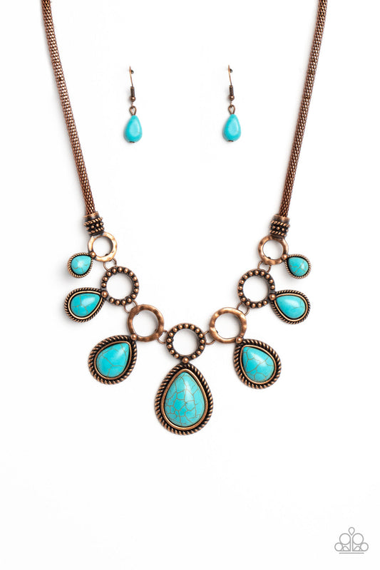 Paparazzi Riverside Relic - Copper Necklace -Paparazzi Jewelry Images