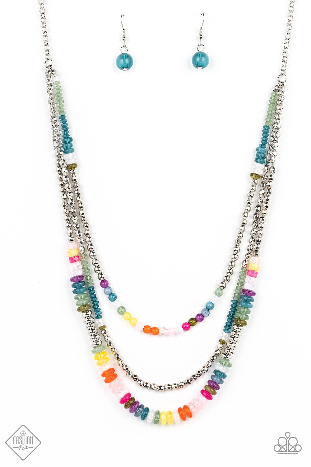2 Piece Set October 2022 Fashion Fix-Newly Neverland - Multi Necklace & Pristine Pixie Dust Bracelet