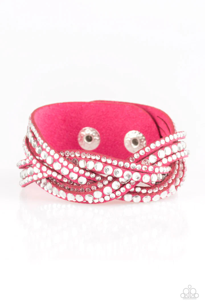 Bring On The Bling Pink Bracelet Paparazzi Jewelry Images