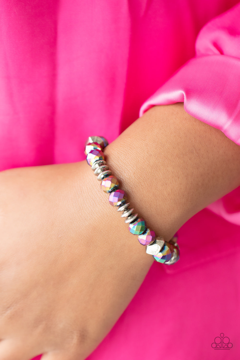 Paparazzi Astral Auras - Oil Spill Bracelet - Paparazzi Accessories Jewelry