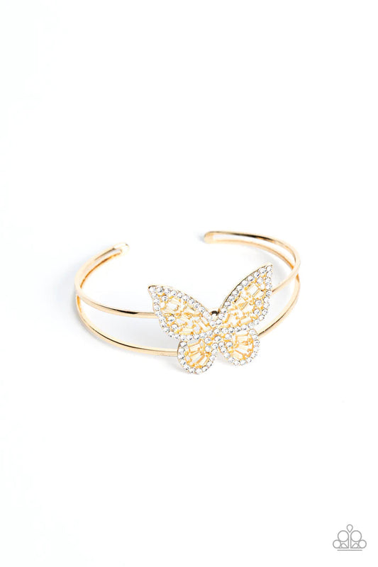 Butterfly Bella Gold Bracelet