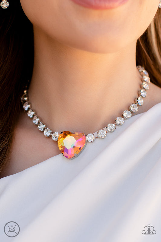Heart in my Throat Necklace - October 2022 Life of the Party