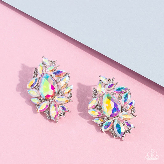 We All Scream for Ice QUEEN - Multi Iridescent Earrings