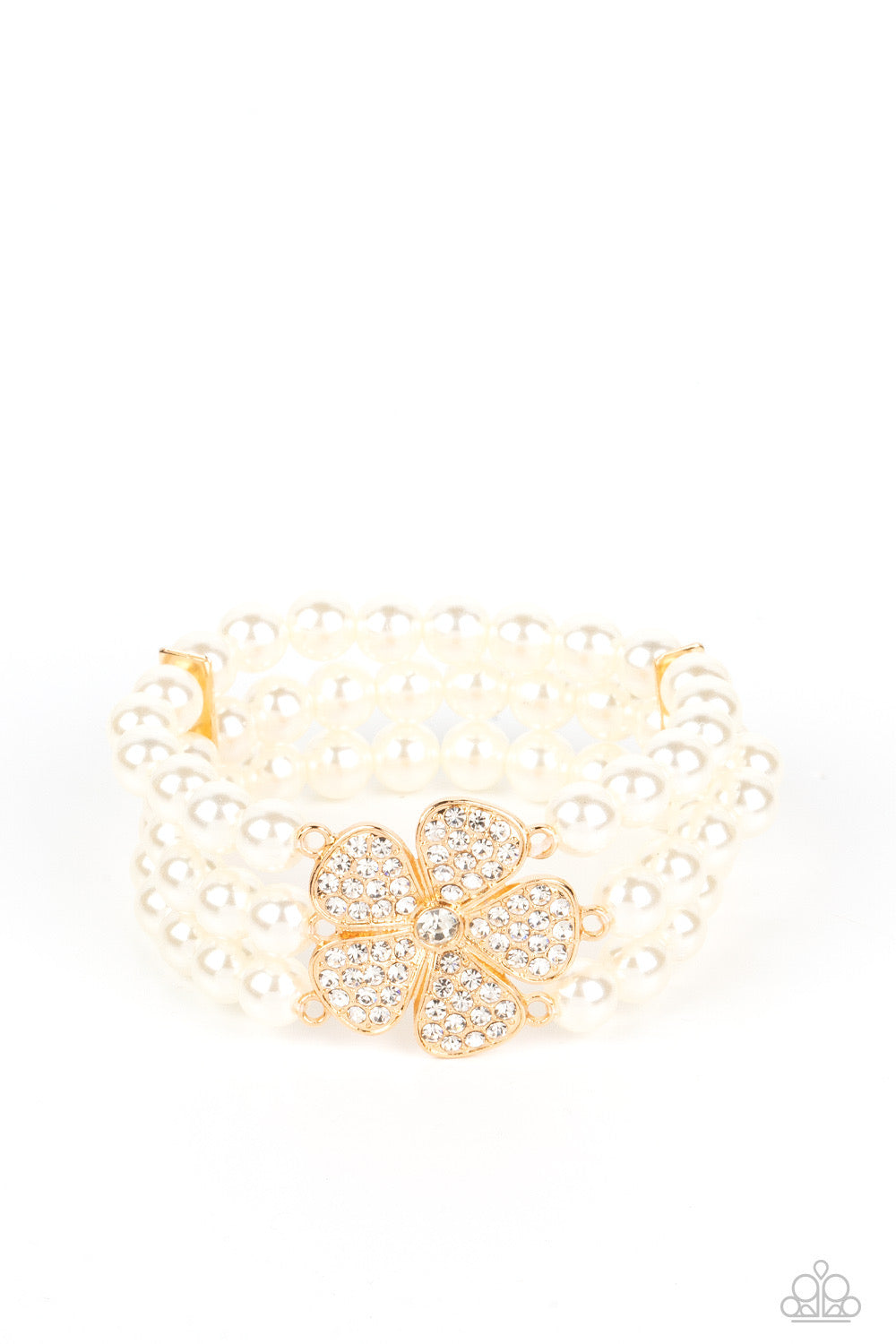 Paparazzi Park Avenue Orchard - Gold Bracelet - Paparazzi Jewelry Images