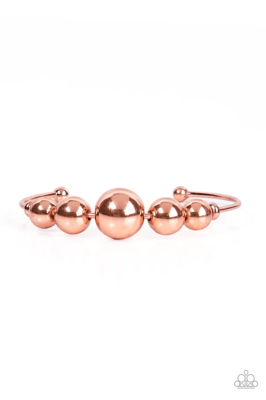 Paparazzi Bead Creed - Copper Bracelet -Paparazzi Jewelry Images