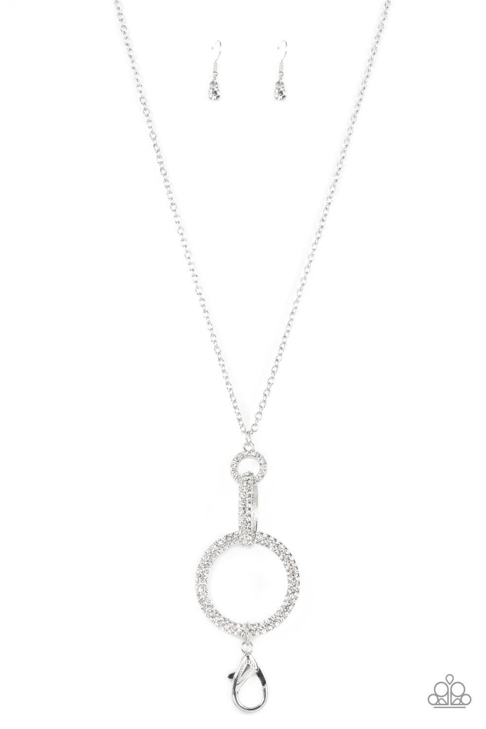 Paparazzi Radiant Ringleader - White Necklace -Paparazzi Jewelry Images