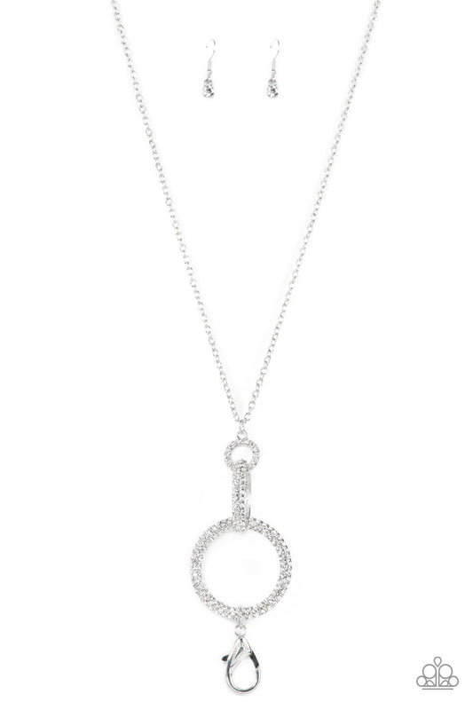 Paparazzi Radiant Ringleader - White Necklace -Paparazzi Jewelry Images