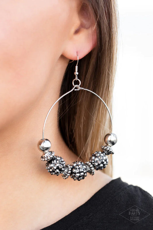 I Can Take A Compliment-Silver Earrings