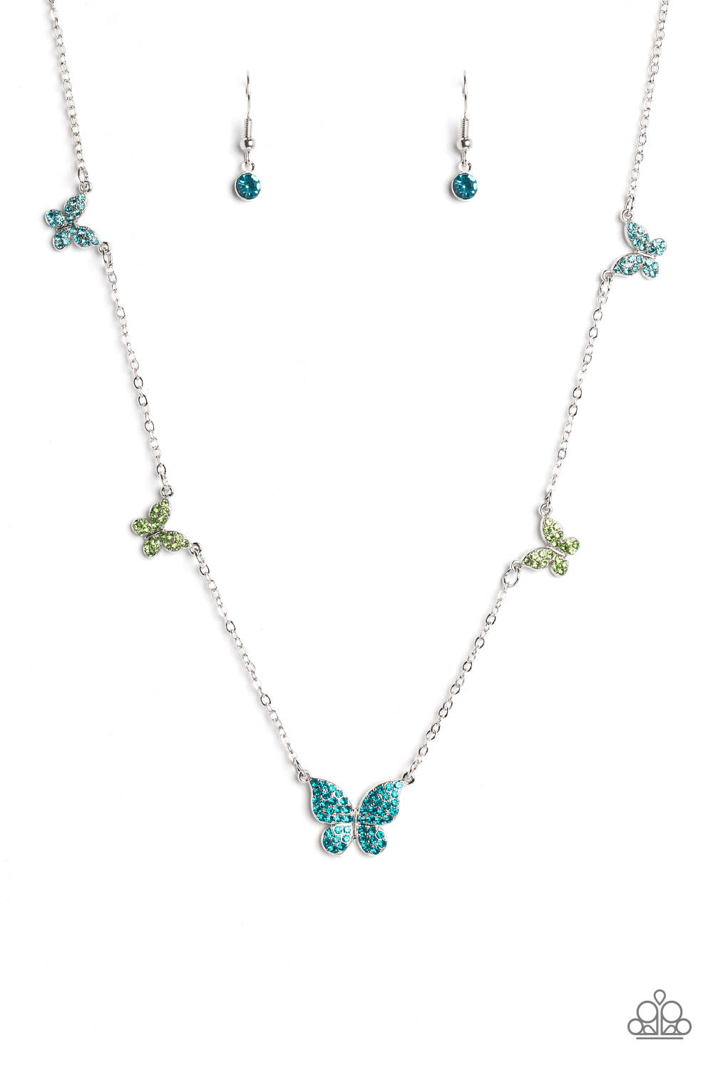 Paparazzi FAIRY Special - Blue Necklace -Paparazzi Jewelry Images