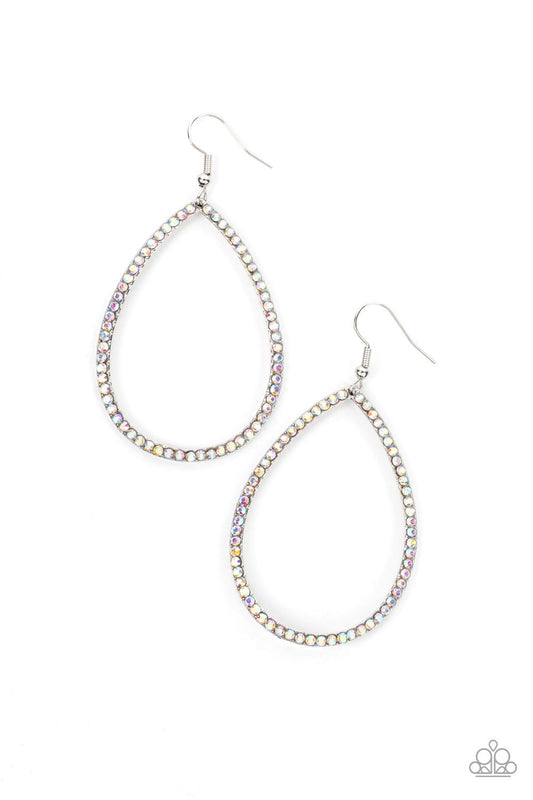 Black Tie Optional Multi Iridescent Earring