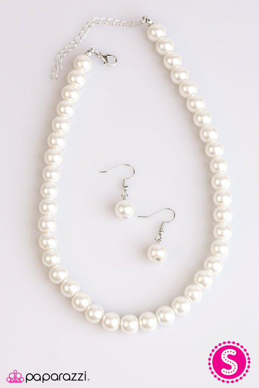 Not Your Mamas Pearls - White Necklace