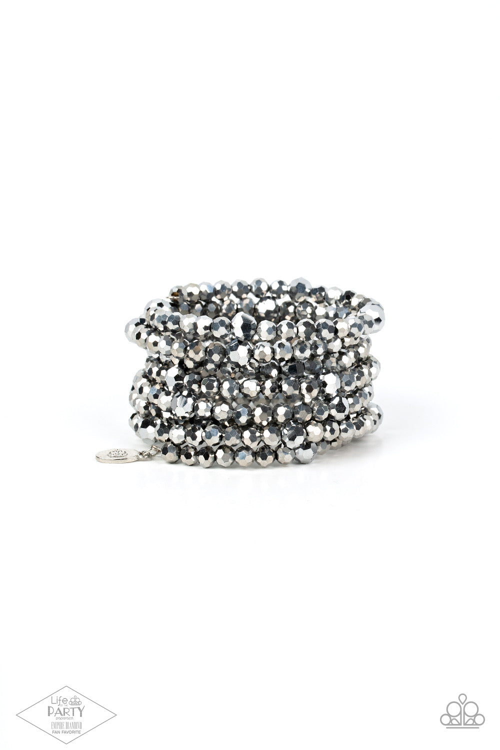 Paparazzi Empire Diamond Exclusive - Record-Breaking Beam- 2018 Zi Collection Bracelet - Pusher P