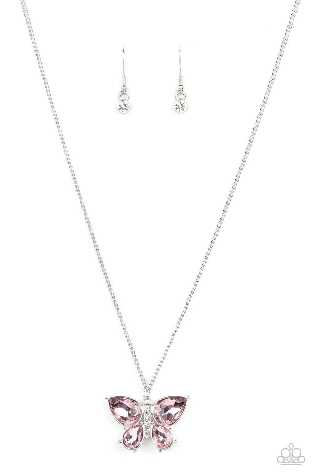 Butterfly Necklace - Butterfly Ring - Butterfly Bracelet - Jewelry Set Paparazzi jewelry image