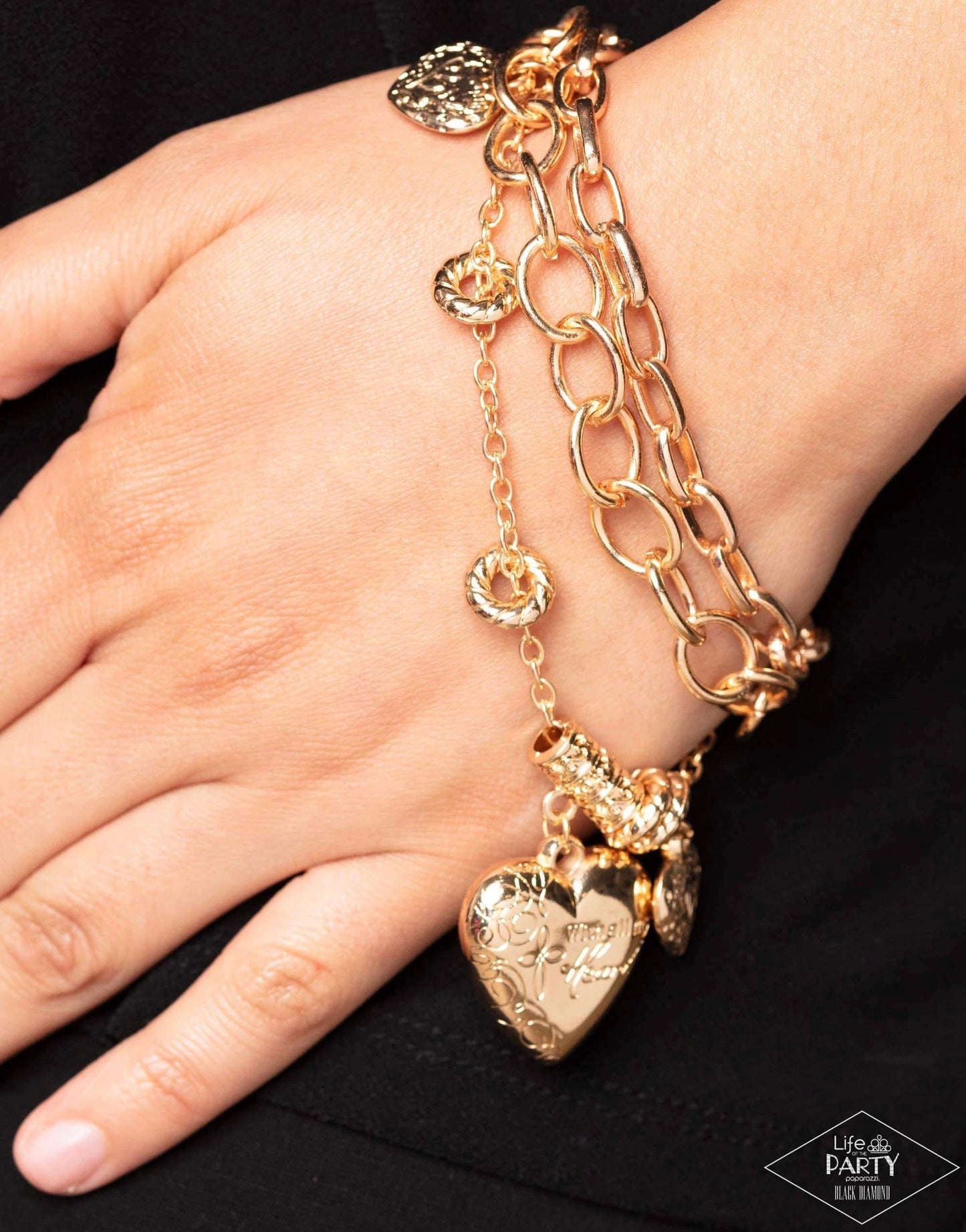 After My Own Heart- Gold Bracelet