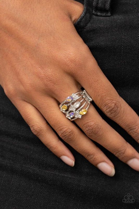 Paparazzi Ethereal Escapade - Yellow Ring