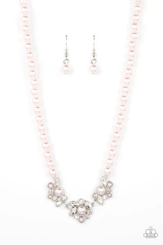 Royal Renditions - Pink Necklace