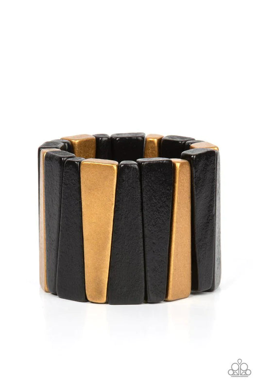 Bahama Boardwalk- Black Bracelet