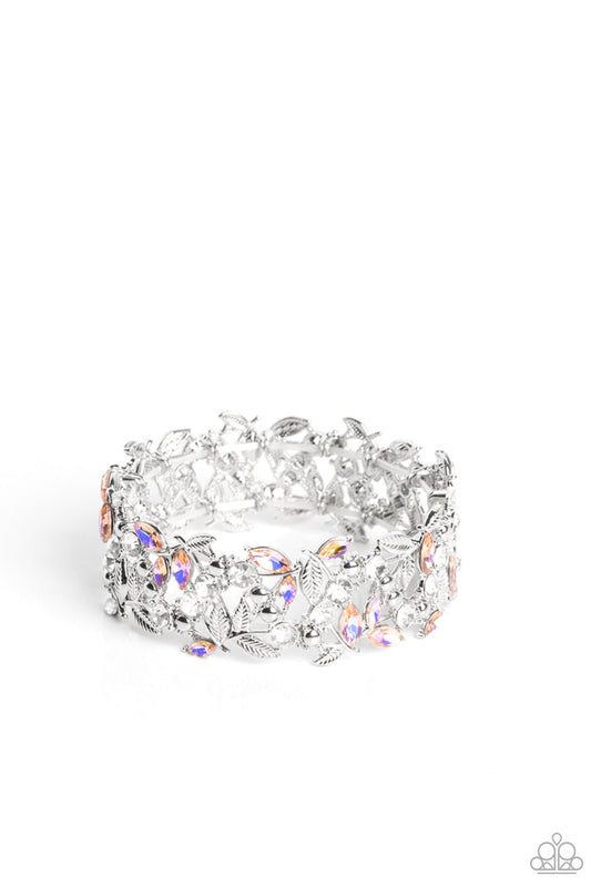 Paparazzi Feathered Finesse - Orange Bracelet -Paparazzi Jewelry Images