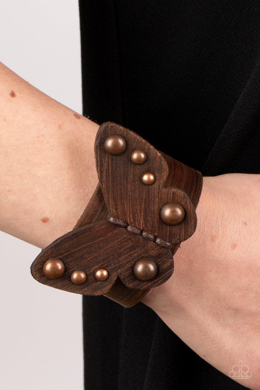 Paparazzi Butterfly Farm - Copper Bracelet -Paparazzi jewelry images