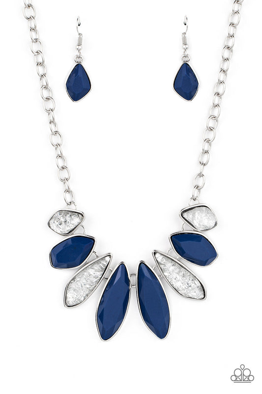 Paparazzi Crystallized Couture - Blue Necklace -Paparazzi Jewelry Images
