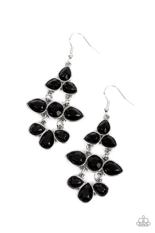 Bay Breezin - Black Earring