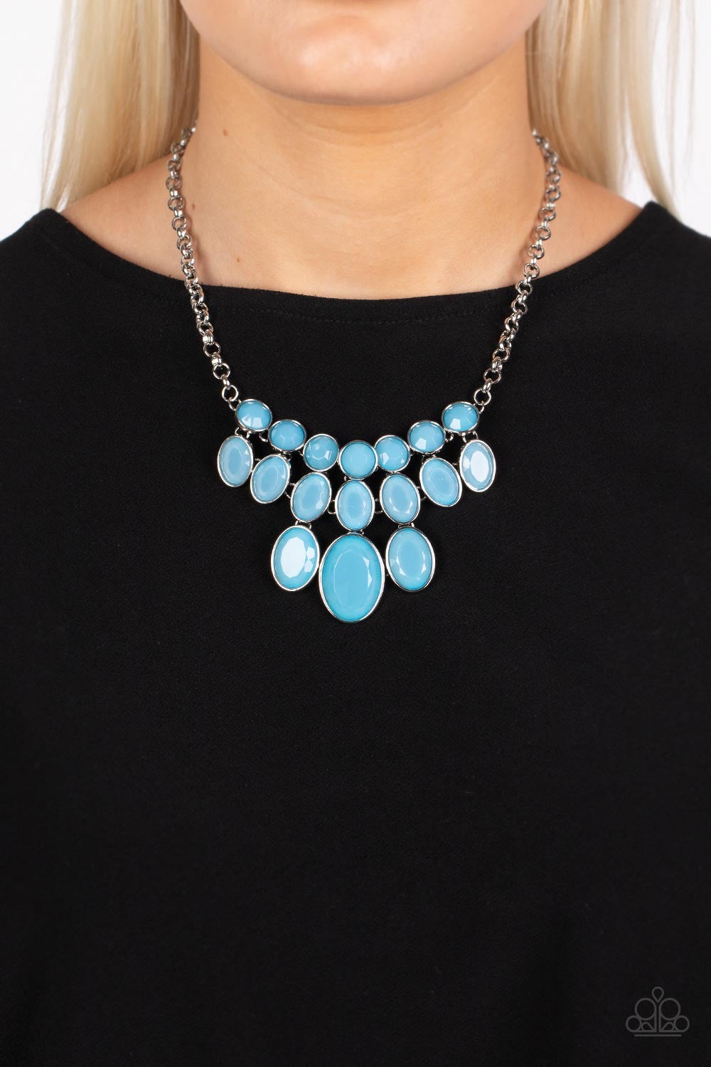 Paparazzi Jewelry Images - Delectable Daydream - Blue Necklace