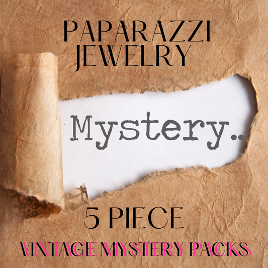 Paparazzi Jewelry 5 Piece Vintage Mystery Pack - Pusher P