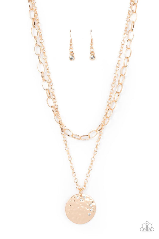 Paparazzi Highlight of My Life - Gold Necklace -Paparazzi jewelry images