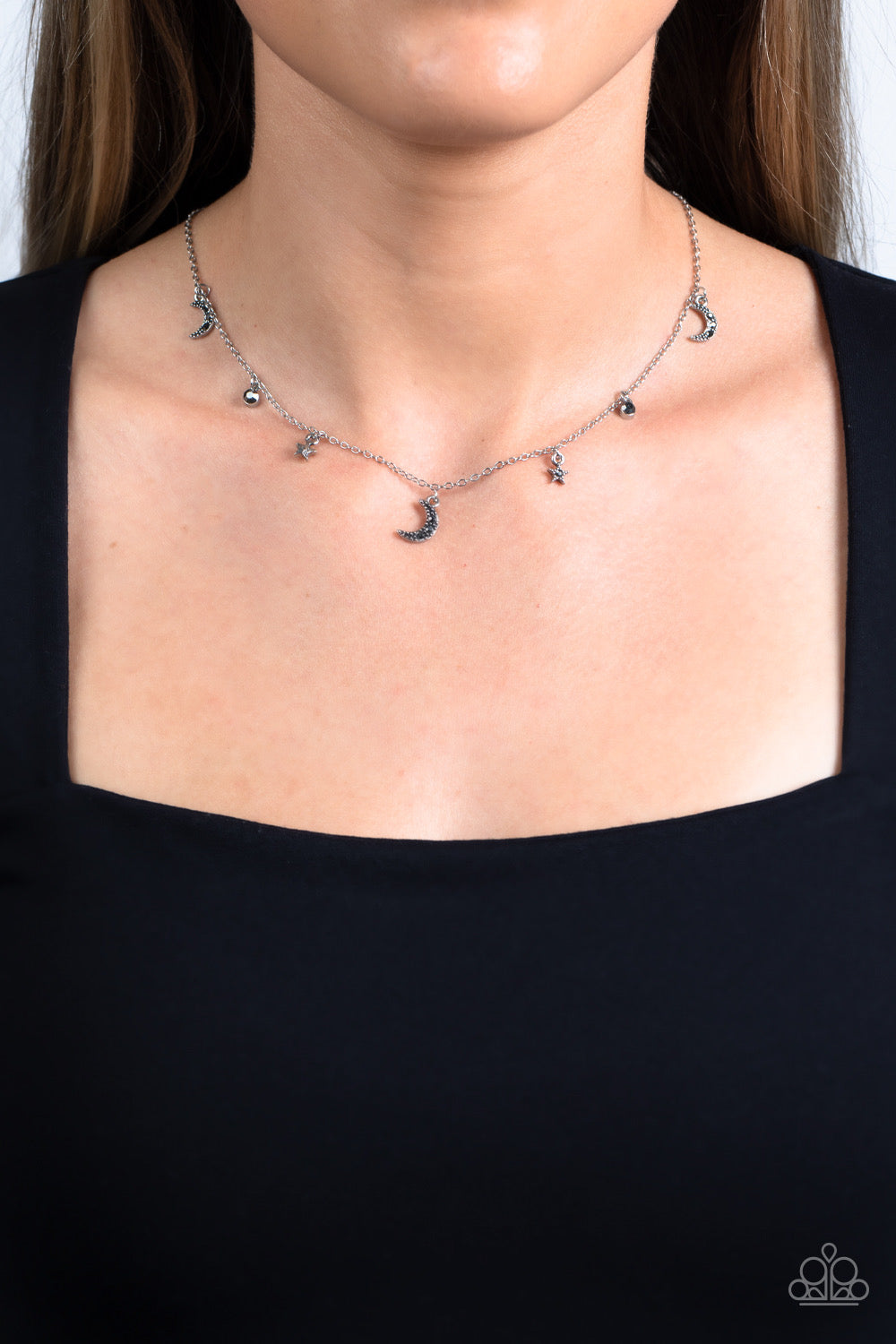 Paparazzi Lunar Lagoon - Silver Necklace - Pusher P