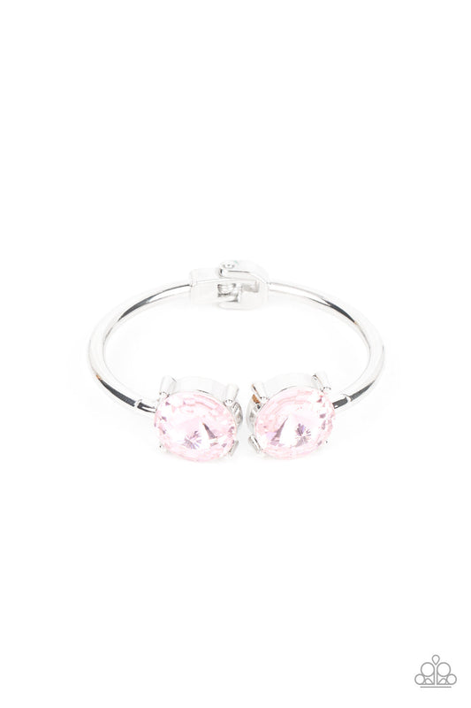 Paparazzi Spark and Sizzle - Pink Bracelet -Paparazzi Jewelry Images
