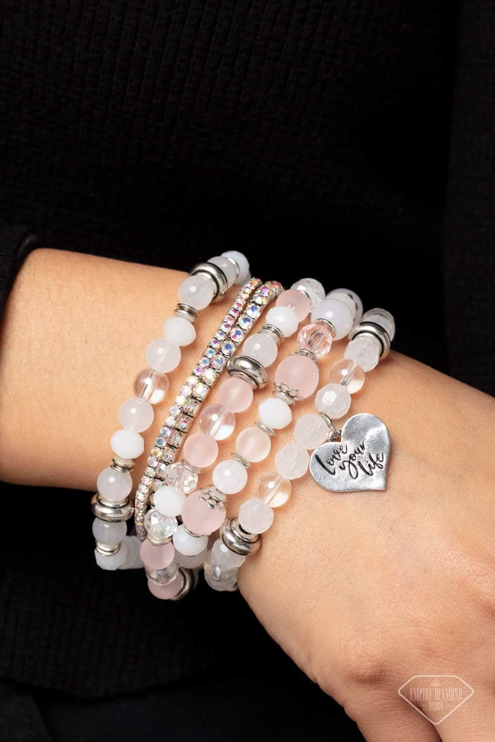 Optimistic Opulence Exclusive Empire Diamond Pink Bracelet