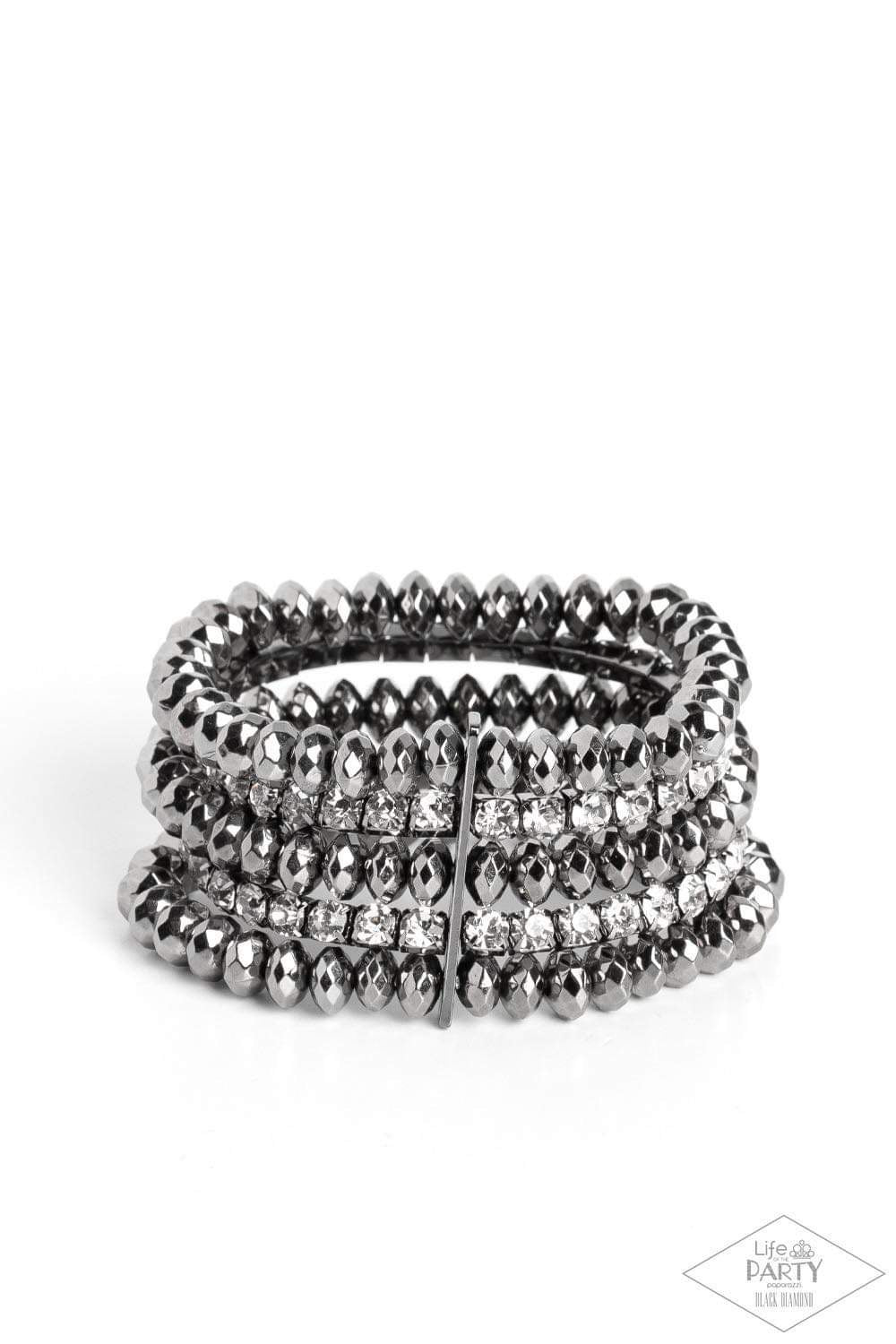 Best of Luxe - Gunmetal Bracelet - Black Diamond Life of The Party Exclusive