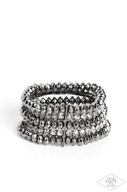 Best of Luxe - Gunmetal Bracelet - Black Diamond Life of The Party Exclusive