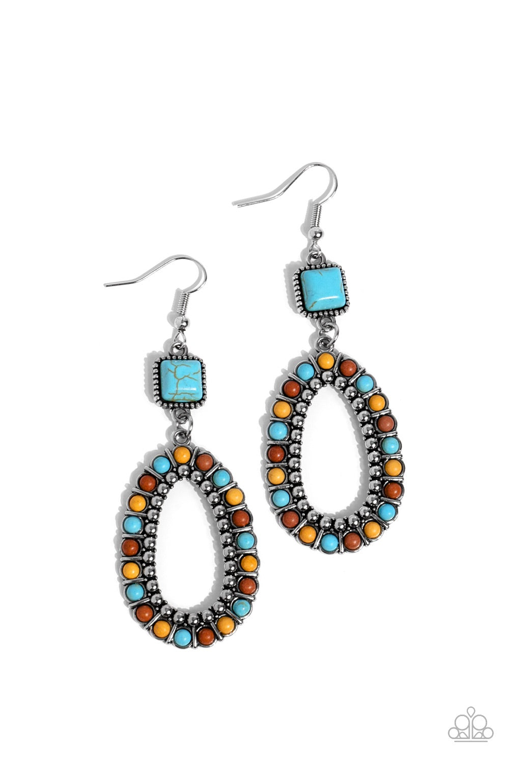 Paparazzi Napa Valley Luxe - Multi Earrings - Pusher P