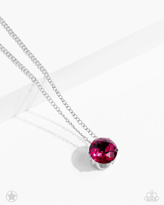 What a Gem - Pink Necklace - Limited Edition