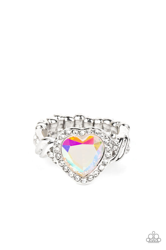 Paparazzi Committed to Cupid - Multi Ring-Paparazzi Jewelry Images