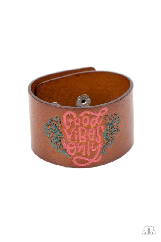 Paparazzi Easy Energy - Pink Bracelet -Paparazzi Jewelry Images