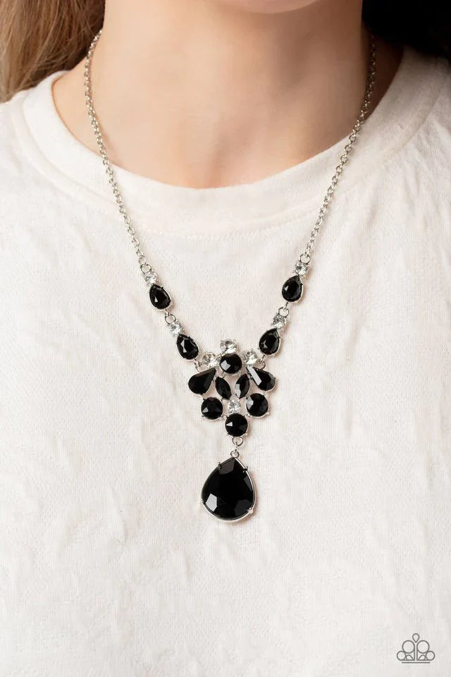 Twinkle of an Eye - Black Necklace