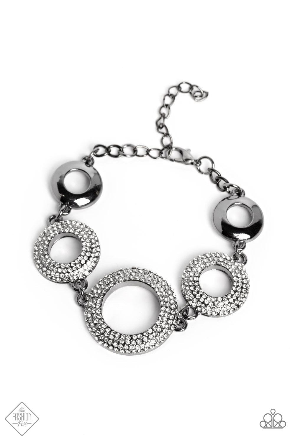2pc Set: Phenomenal Powerhouse - Black Necklace & Hypnotic Hot Shot - Black Bracelet -February 2023 Fashion Fix
