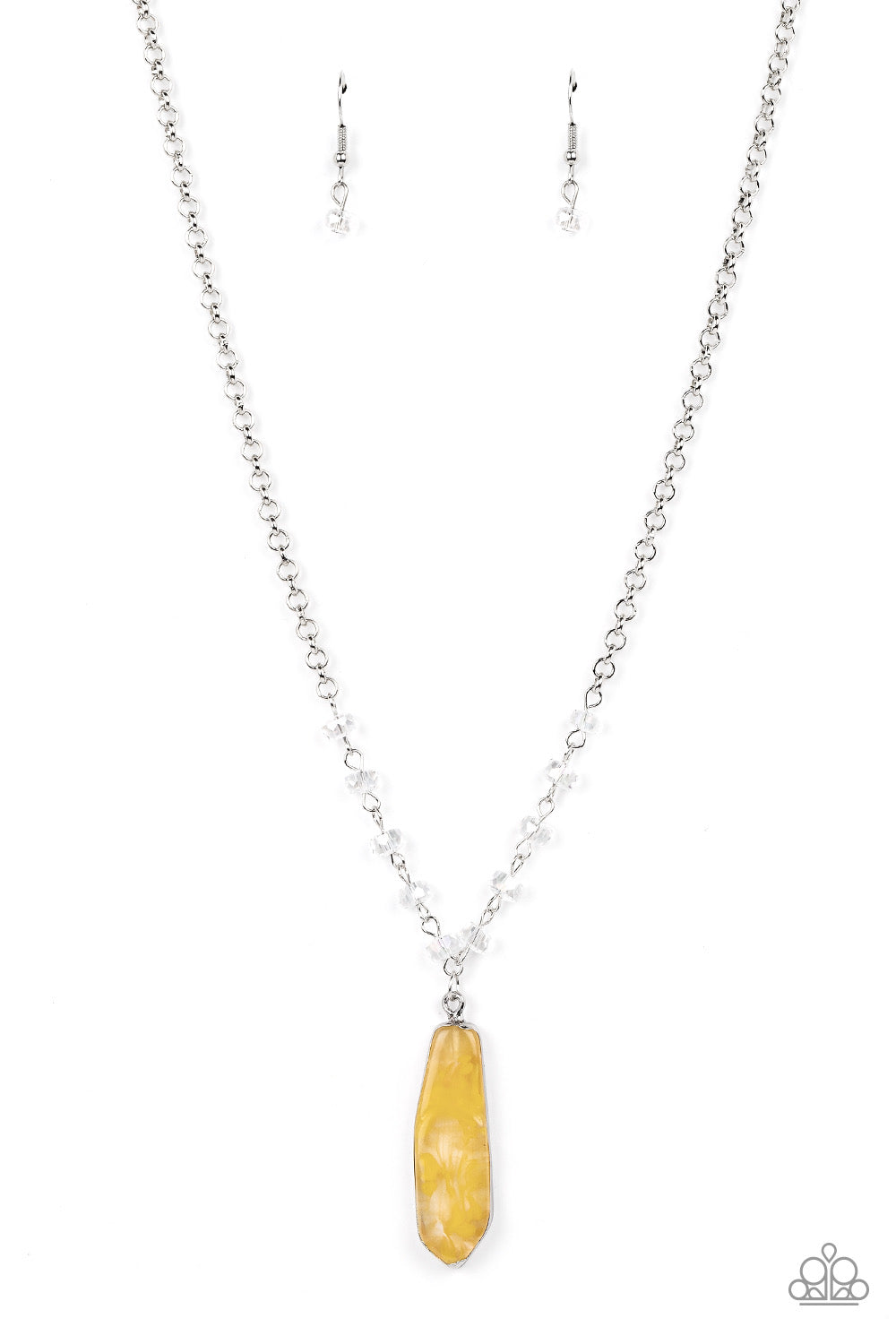 Paparazzi Magical Remedy - Yellow Necklace - Pusher P