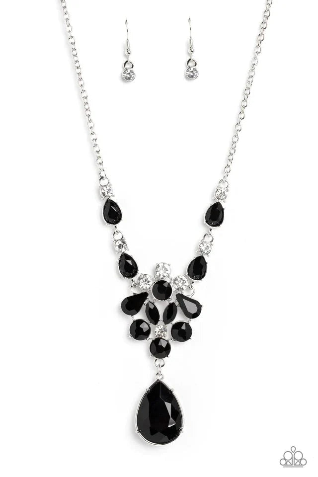 Twinkle of an Eye - Black Necklace