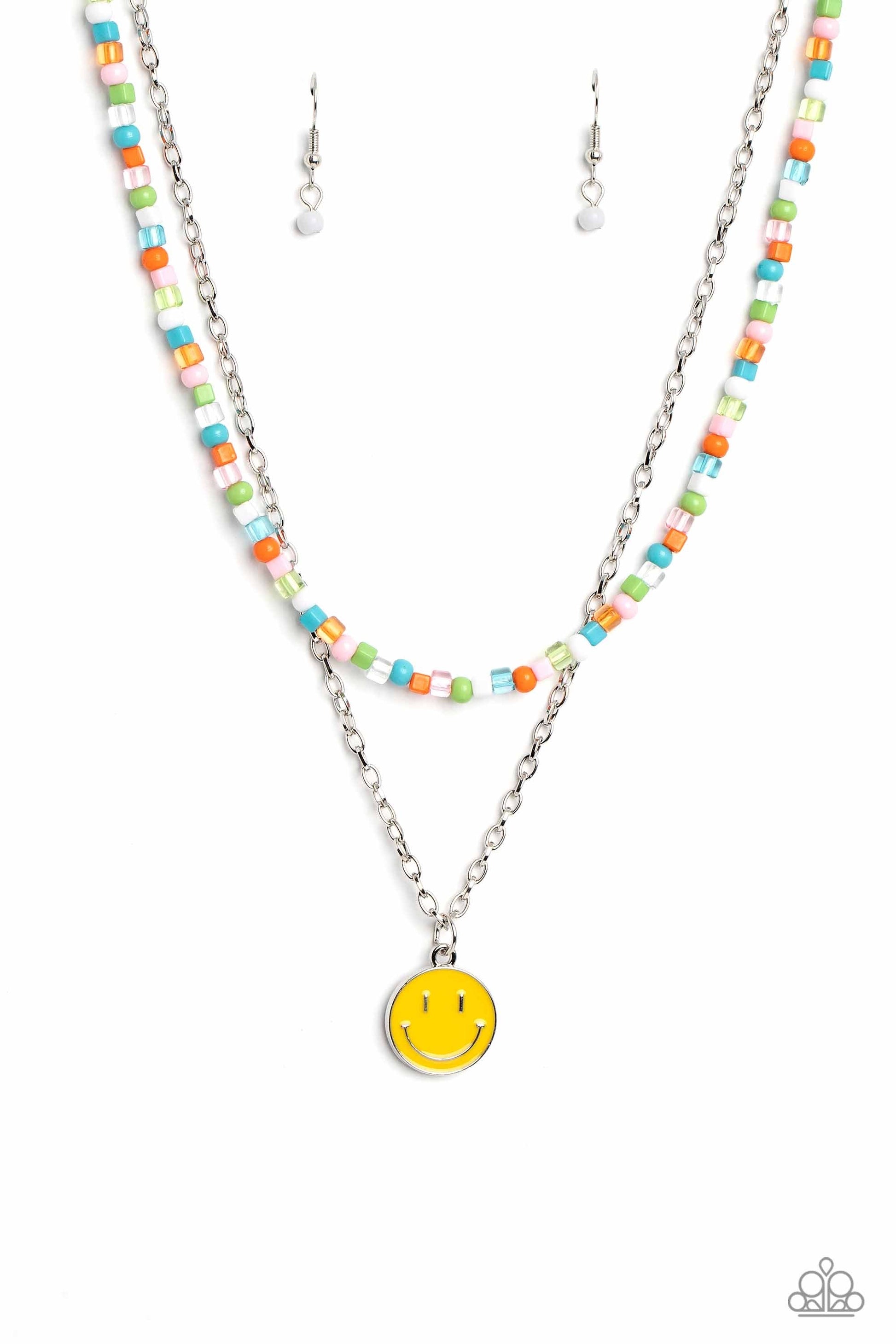 Paparazzi Smiley Squad - 3 Piece Jewelry Set Paparazzi jewelry image