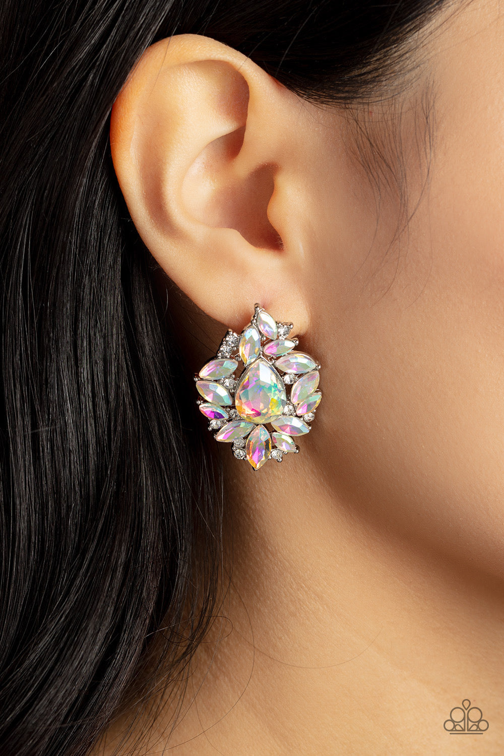 We All Scream for Ice QUEEN - Multi Iridescent Earrings
