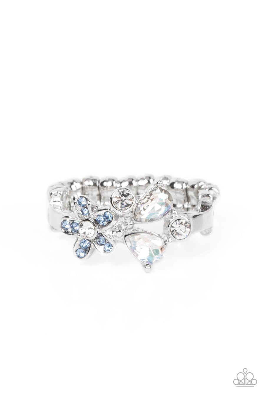 Paparazzi Enchanting Efflorescence - Blue Ring - Pusher P
