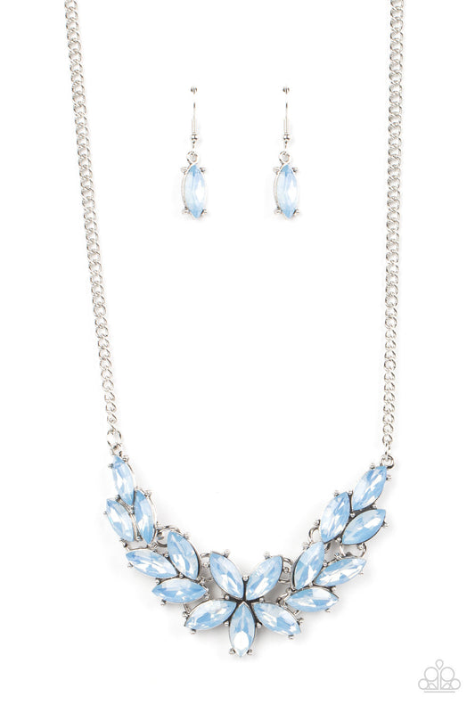 Ethereal Efflorescence- Blue Necklace - - 2023 Empower Me Pink Necklace