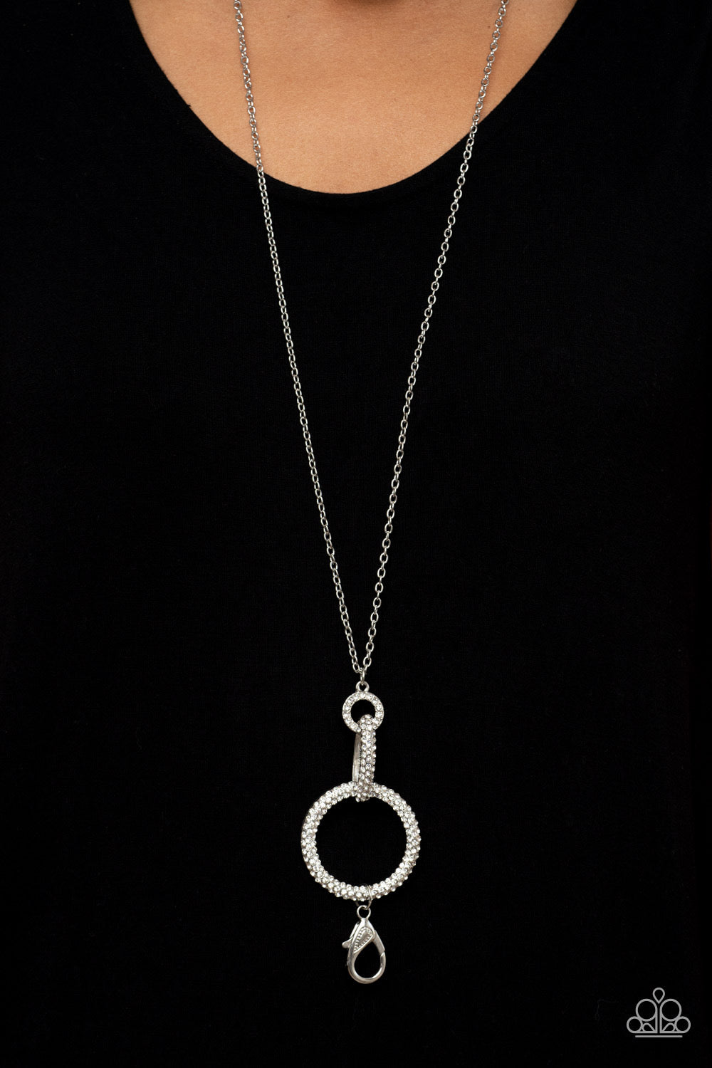 Paparazzi Radiant Ringleader - White Necklace -Paparazzi Jewelry Images