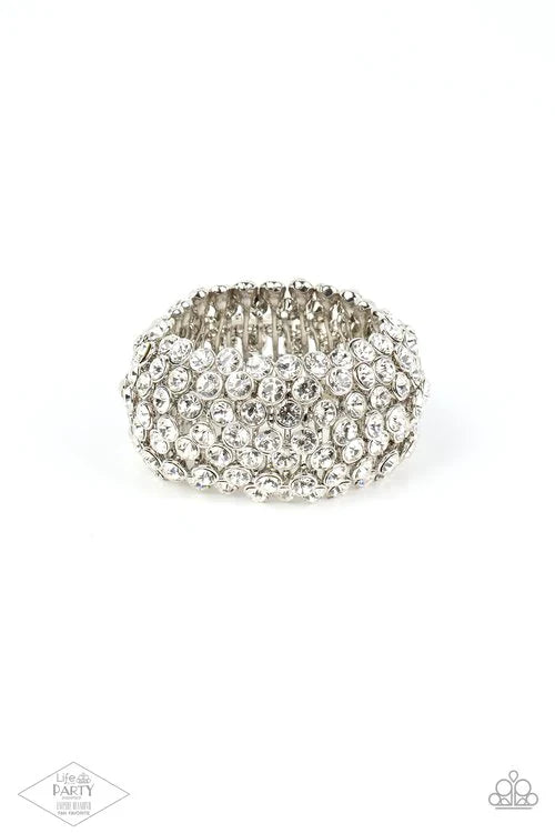 Paparazzi Empire Diamond Exclusive- Playing With Fire- 2013 Zi Collection Bracelet - Pusher P